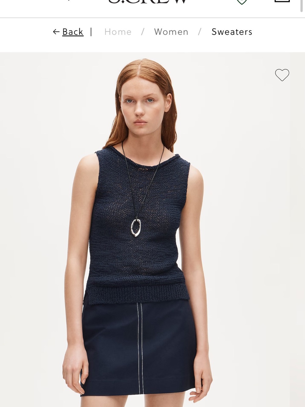 J.Crew Montauk Sweater Tank - Picture 4 of 4